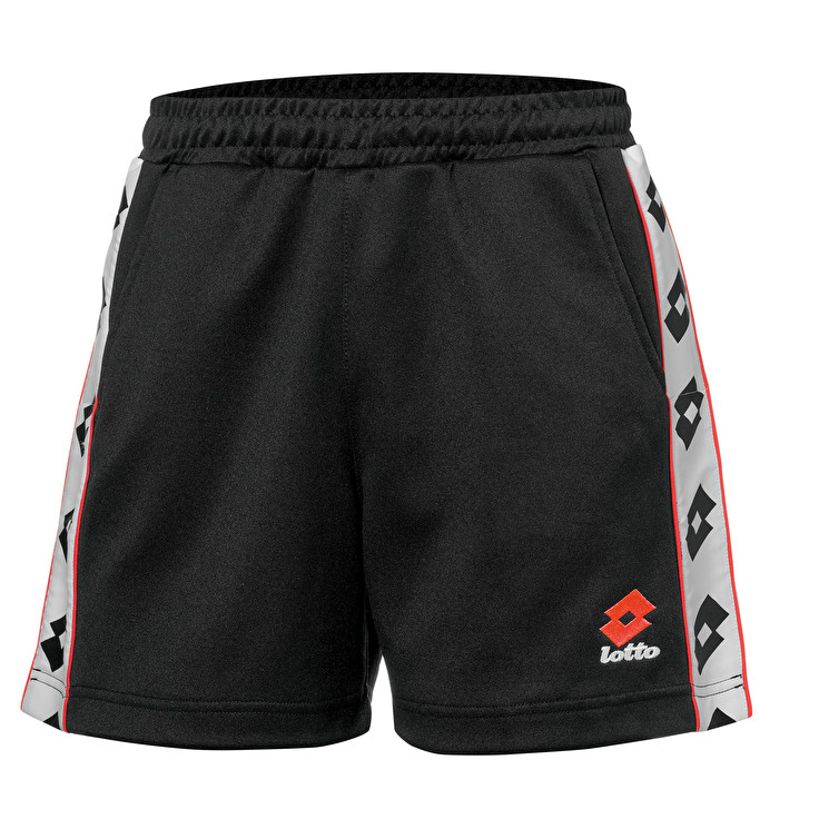 Lotto Athletica Prime Bermudas Mujer - Negras - Colombia XUQDOAH-31